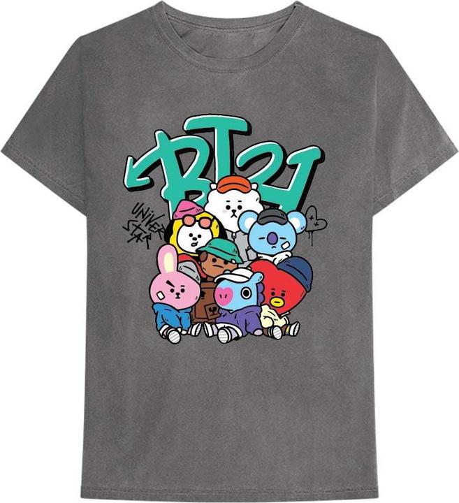 BT21 Street Mood Group TShirt