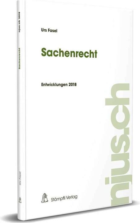 Image du produit Sachenrecht (Allemand, Urs Fasel, 2019)