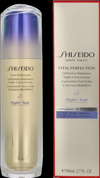 Produktbild Shiseido VITAL PERFECTION LiftDefine Radiance Night Concentrate (80 ml)