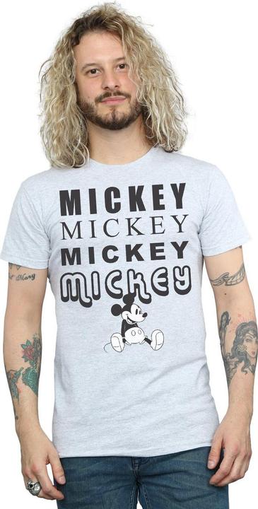 Immagine prodotto Disney Mickey Mouse Sitting Maglietta Uomo (S)