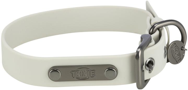 Image du produit Trixie Citystyle Collier Hond Pvc Lichtgrijs (L, Chien, Général)