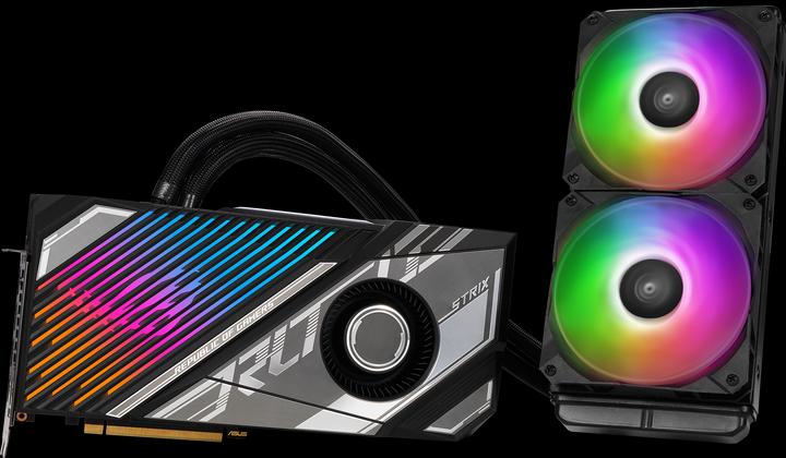 Image du produit ASUS GeForce ROG STRIX LC RTX 3090 Ti 24G GAMING (24 Go)