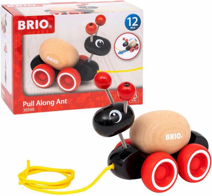 Produktbild Ravensburger BRIO – 30348 Nachzieh-Ameise| Nachziehspielzeug für Kinder ab 12 Monaten