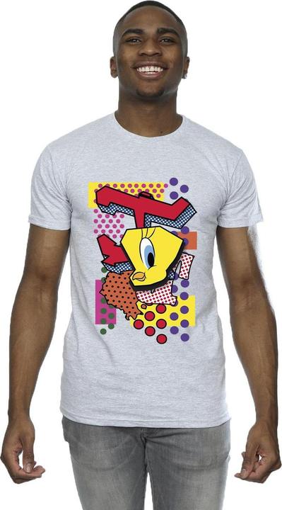 Immagine prodotto Looney Tunes Tweety Pop Art Maglietta Uomo (3XL)