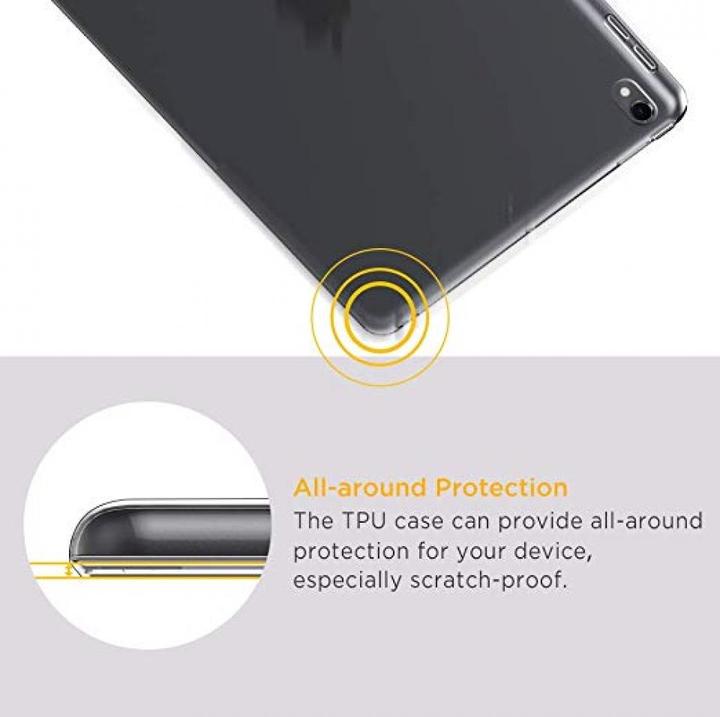 Actual product image Screenguard Apple iPad Air 10.5" 2019 Flexible TPU Clear Case Protective Cover (iPad Air 2019 (3. Gen))