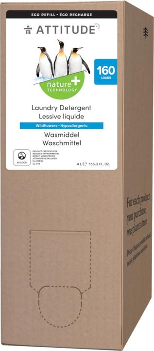 Actual product image Attitude Refill (160 Washing cycles, Liquid detergent)