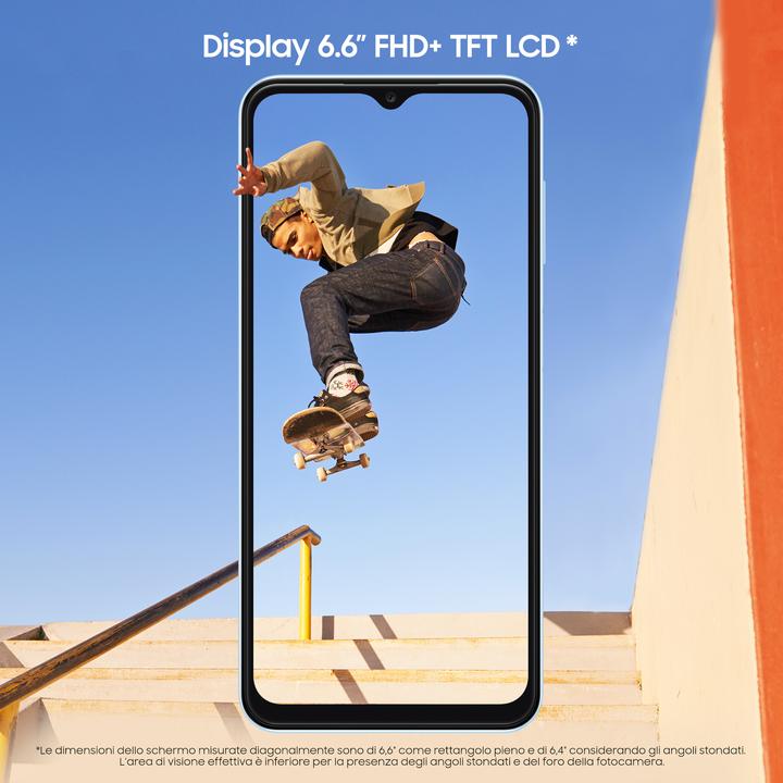 Immagine prodotto Samsung Galaxy A13 (64 GB, Azzurro, 6.60", Doppia SIM, 50 Mpx, 4G)