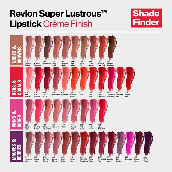 Image du produit Revlon Super Lustrous Lipstick DIRTY SHIRLEY (808)