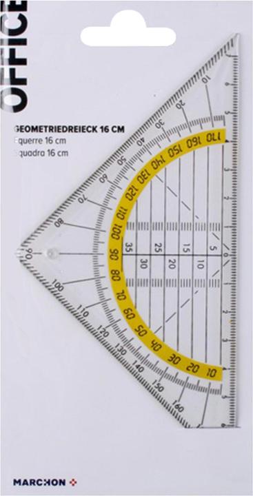 Immagine prodotto Office Triangolo di geometria (16 cm)