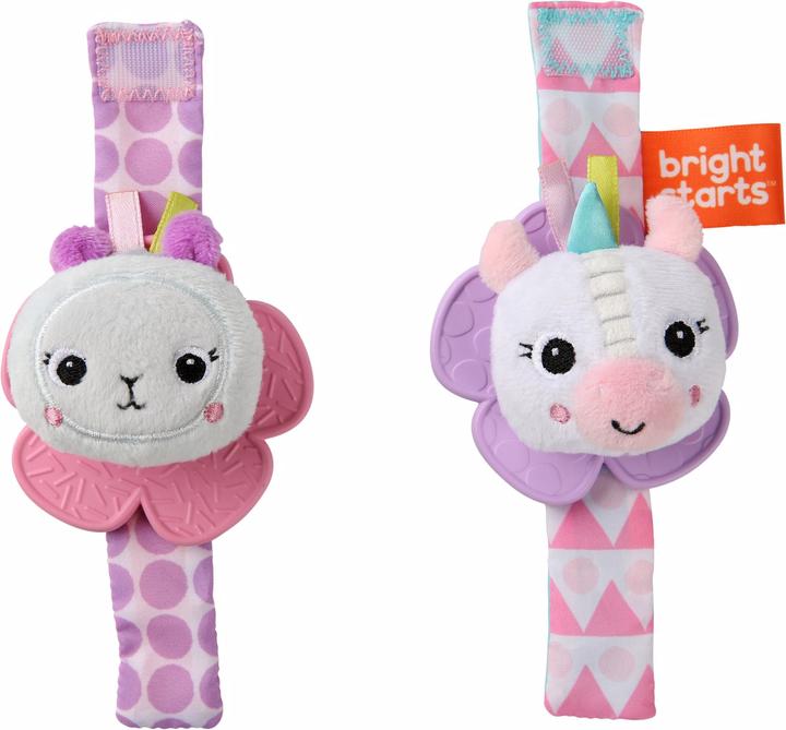 Actual product image Bright Starts Snuggle & teether w. unicorn