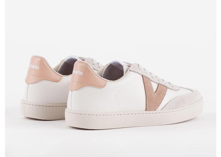Actual product image Victoria leather effect and split leather trainers berlín cycliste (43)