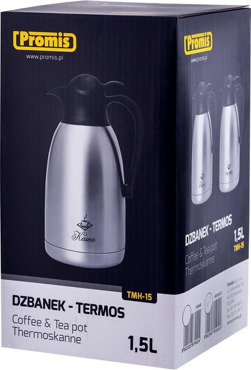 Image du produit Promis Thermos de table TMH-15BH Tee 1,5 l Argent (1.50 l)