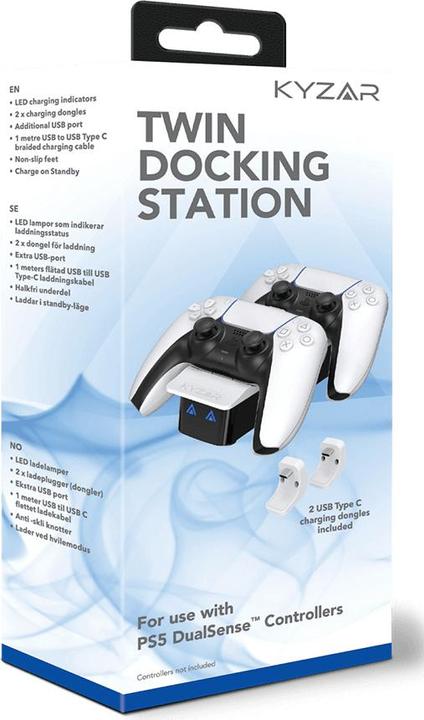 Produktbild Vision Kyzar Twin Docking Station for PS5 (PS5)