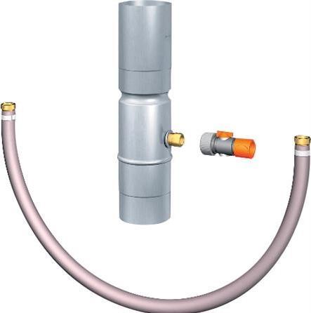 Produktbild Rheinzink Regensammler (76 mm)