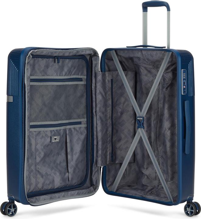 Immagine prodotto Roncato Set di valigie Airglam a 4 ruote 3 pezzi con piega elastica (236 l, XL (da 115l))