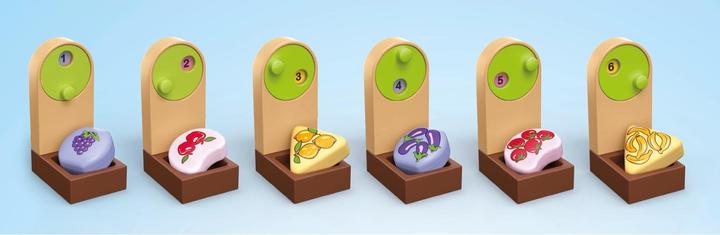 Immagine prodotto Playmobil 71691 Playm. 1.2.3: Bancarella e carrello elevatore per mercato biologico (71691)