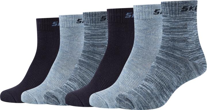 Image du produit Skechers Chaussettes de ventilation en maille pour garçons 6p (paquet de 6, 27, 30)