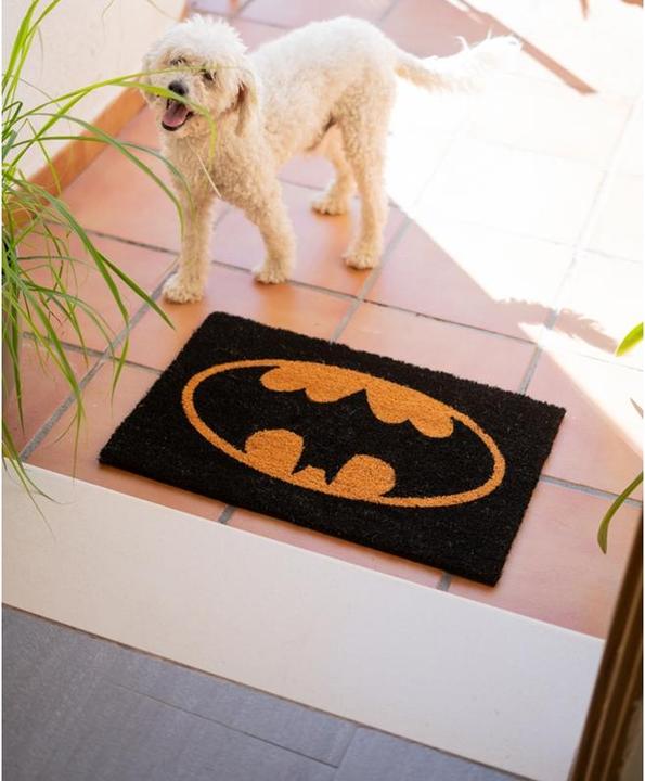 Actual product image Pyramide Doormat: Batman Logo (40x60cm) (40 x 60 cm)