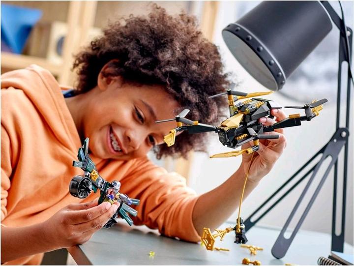 Actual product image LEGO Spider-Man's Drone Duel (76195, LEGO Marvel)