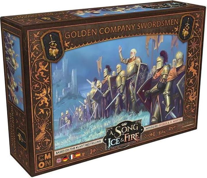 Produktbild Cmon CMND0238 - A Song of Ice & Fire: Golden Company Swordsmen (DE-Erweiterung) (Englisch, Deutsch, Französisch, Italienisch)