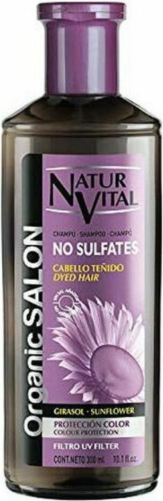 Actual product image NaturVital Natur Vital Organic Sulfate Free Hair Shampoo with UV Protection 300 ml (300 ml, Liquid shampoo)