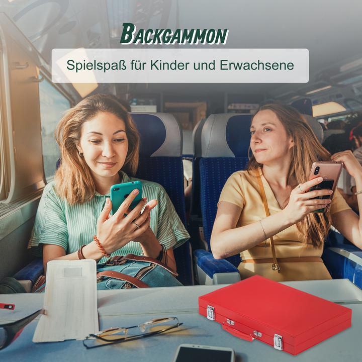 Actual product image Relaxdays Backgammon set