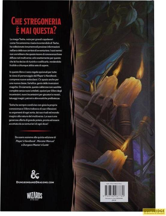 Actual product image Wizards of the Coast Dungeons & Dragons RPG Calderone Omnicomprensivo di Tasha *ITALY* (Italian)