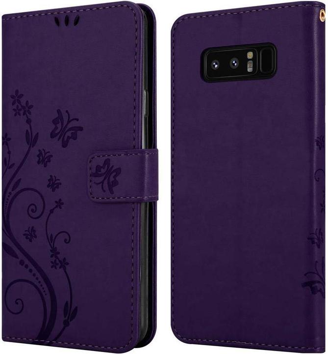 Productafbeelding Cadorabo Bloemen Boekomslag (Samsung Galaxy Note 8)