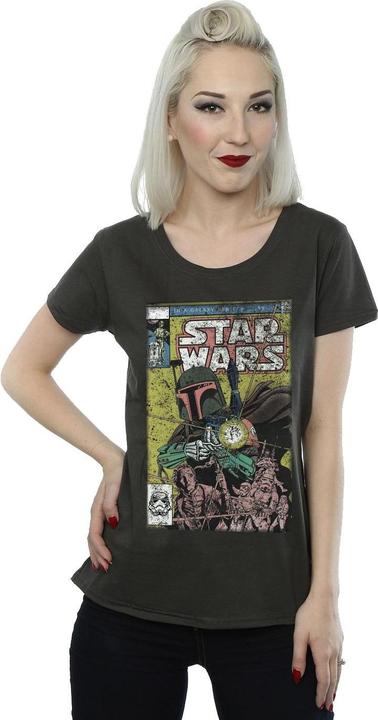 Immagine prodotto Star Wars Maglietta Boba Fett Comic Donna (L)