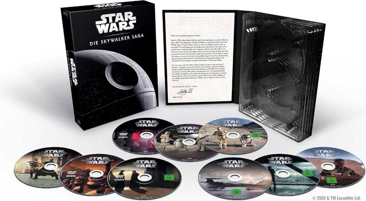 Immagine prodotto Disney Interactive Studios Star Wars 1-9 - La saga degli Skywalker (DVD, 2024, Tedesco, Inglese)