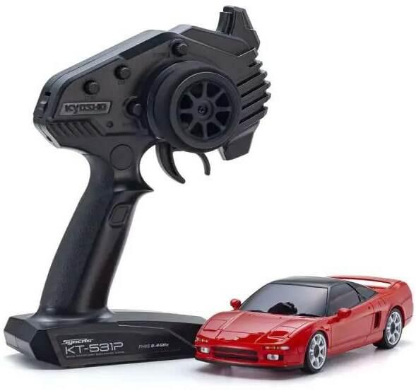 Immagine prodotto Kyosho Mini-Z MR-03 Honda NSX Red, ARTR, 1:27 (ARR Quasi lettura a corredo)