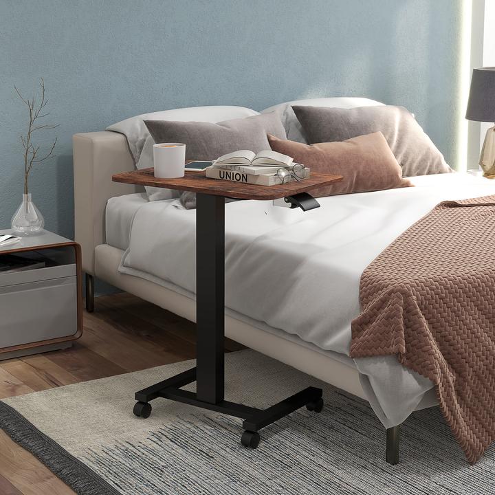 Produktbild Vinsetto Höhenverstellbarer Rolltisch mit Rollen (48 x 65 x 108 cm)