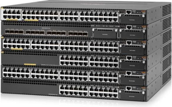 Produktbild Aruba HPE 3810M 48G PoE+ 4SFP+ 1050W Switch Europe English (48 Ports)