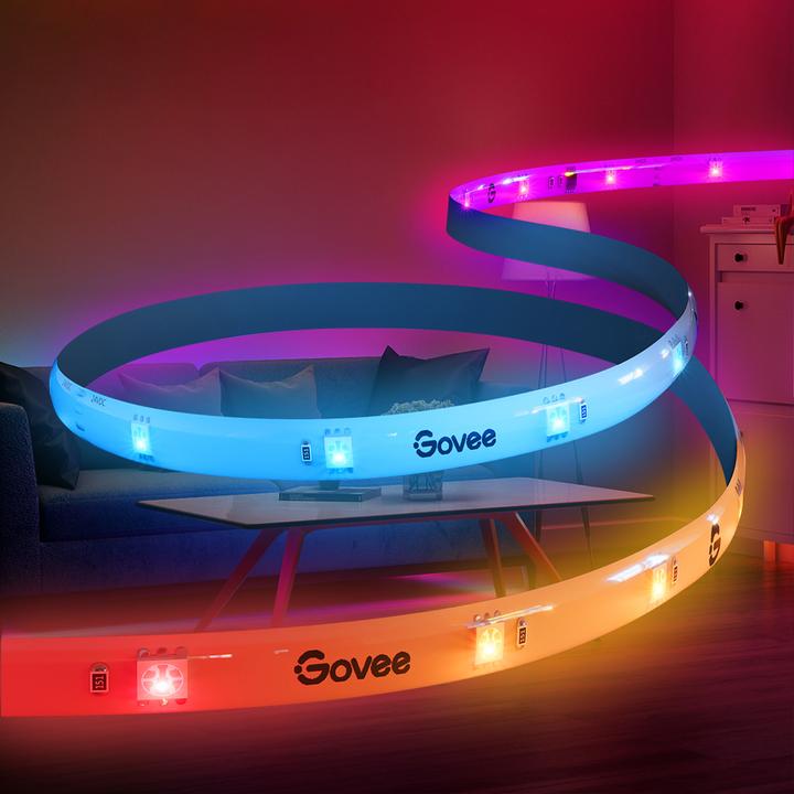 Actual product image Govee RGBIC LED Strip Light (RGBIC, 300 cm, Indoor)