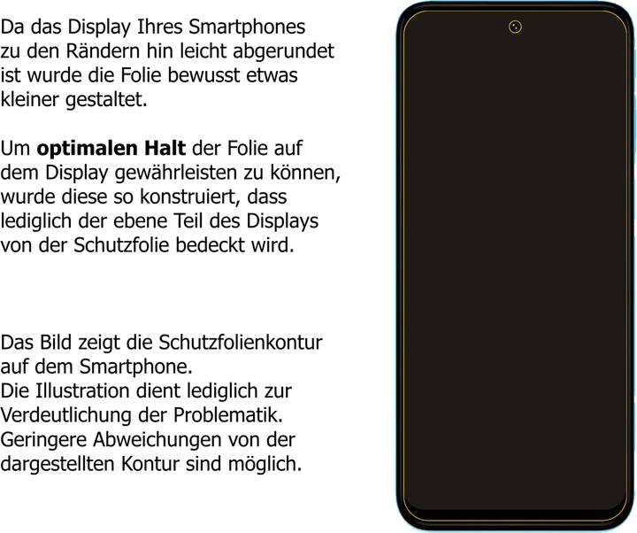 Actual product image Dipos Screen Protector 4-Way Privacy (1 Piece, Motorola Moto G31)