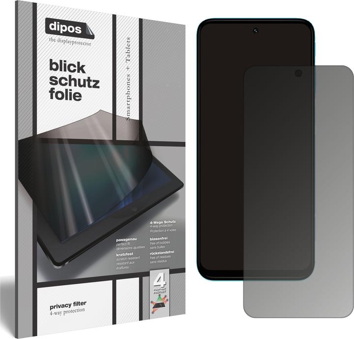 Actual product image Dipos Screen Protector 4-Way Privacy (1 Piece, Motorola Moto G31)