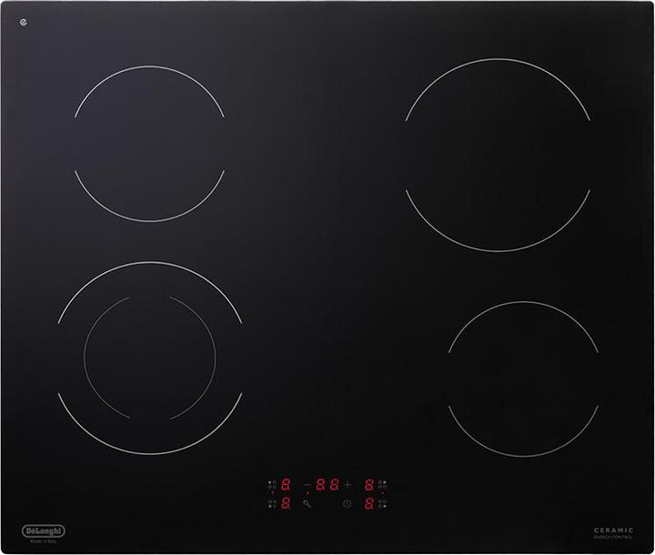 Actual product image De'Longhi De?Longhi PVC 61 N Black Built-in hob 60 cm Ceramic 4 burner(s)