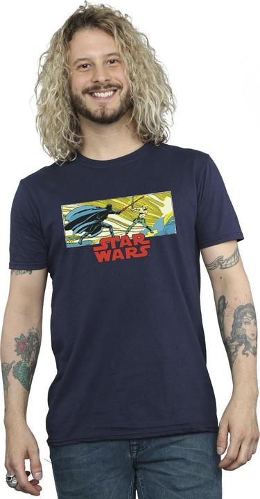 Produktbild Star Wars Comic Strip Luke And Vader TShirt (5XL)