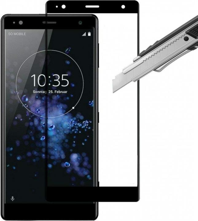 Produktbild Screenguard Sony Xperia XZ2 Premium Full Screen Panzerglas Schutzfolie 2.5D 9H (1 Stück, Sony Xperia XZ2 Premium)