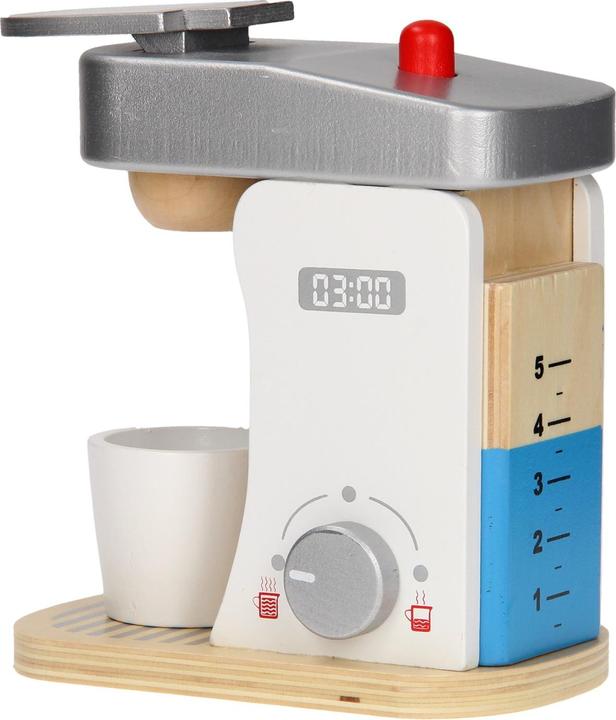 Actual product image Jouéco wood coffee with accessories
