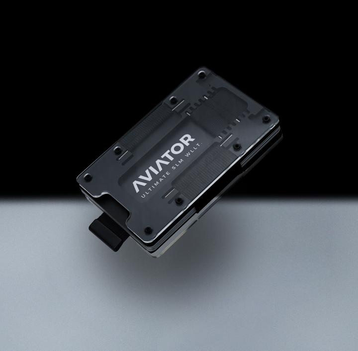Actual product image Aviator Credit card wallet