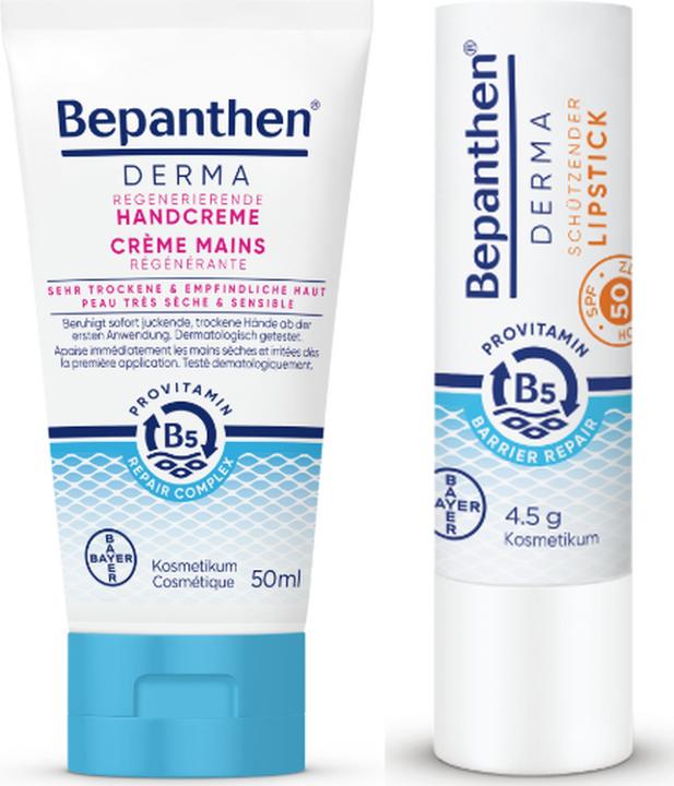 Produktbild Bepanthen Derma Duo Pac Haen u Lipp 50ml (50 ml)