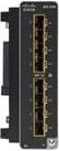Actual product image Cisco Catalyst IE3300 Rugged Series - Expansion Module - SFP (mini-GBIC) (8 Ports)