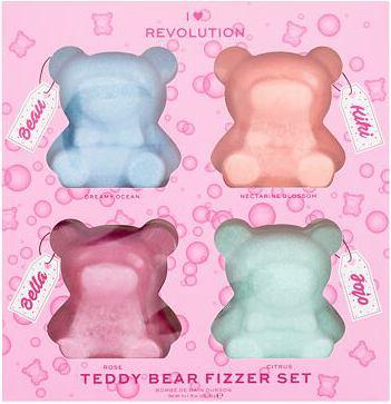 Produktbild I Heart Revolution Teddy Bear Fizzer Set (Badekugeln)