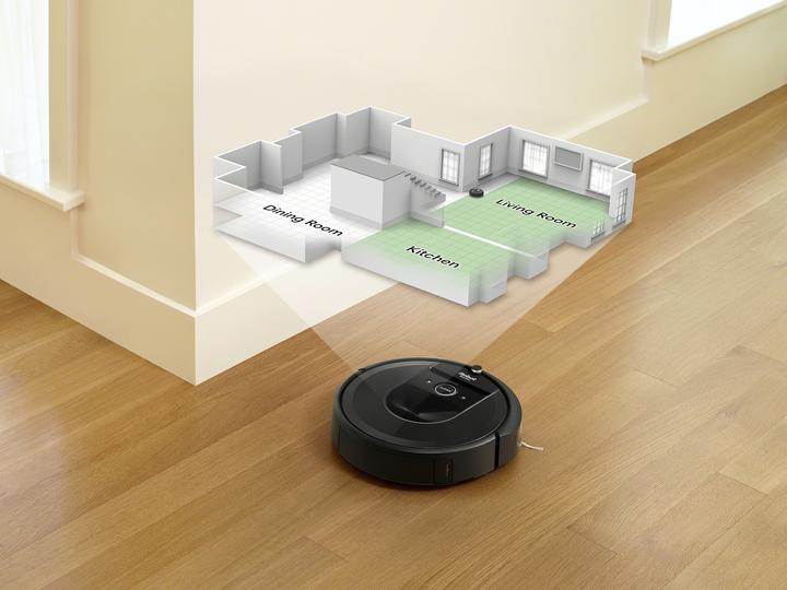 Produktbild iRobot Roomba i7+ Schwarz (Saugroboter)