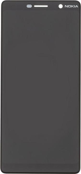 Actual product image Nokia 7 Plus Touch unit + LCD display Black (Display)