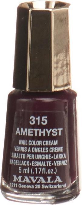 Actual product image Mavala Mini Colour's nail polish (Bordeaux, Violet, Colour paint)