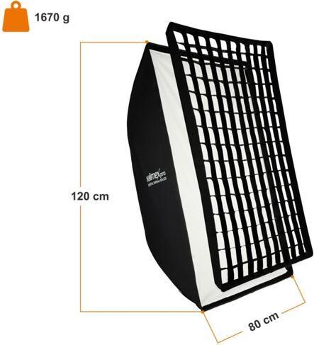 Actual product image Walimex pro Essential Softbox 80x120 (Soft boxes)