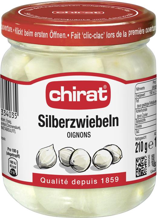Actual product image Chirat Oignons 210 g verre (343 g)