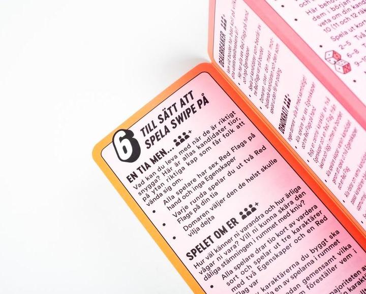 Productafbeelding Ninja Print SWIPE - Spelet om drömdejter och dealbreakers! (SE)